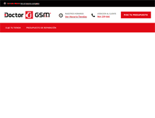 Tablet Screenshot of doctorgsm.es